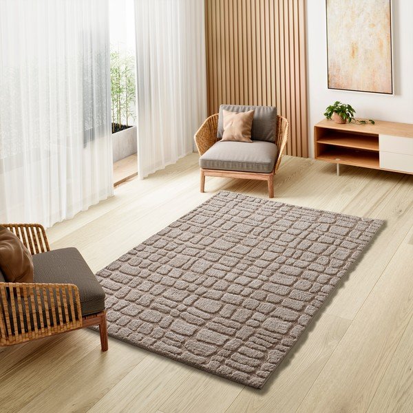 Bež tepih 126x190 cm Juno – Universal-image-1