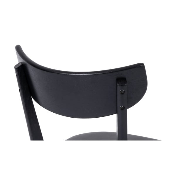 Crna blagovaonska stolica od hrastovine Arch - Bonami Selection-image-3