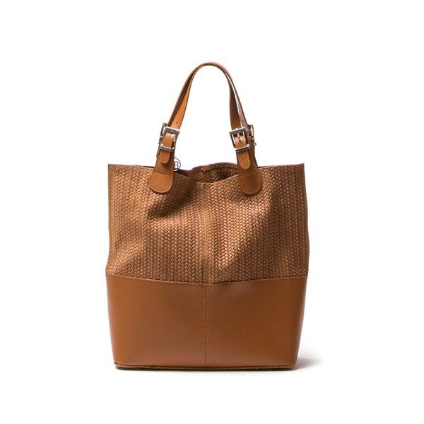 Kožna torbica Isabella Rhea 848 Cognac-image-2