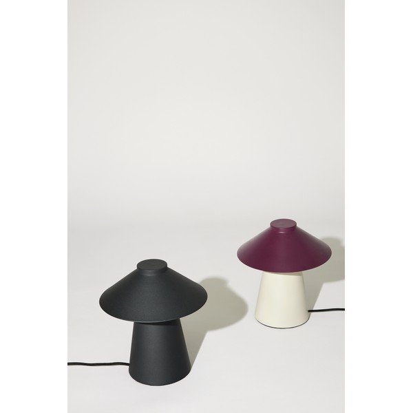 Ljubičasto-bež metalna stolna lampa Chipper - Hübsch-image-3