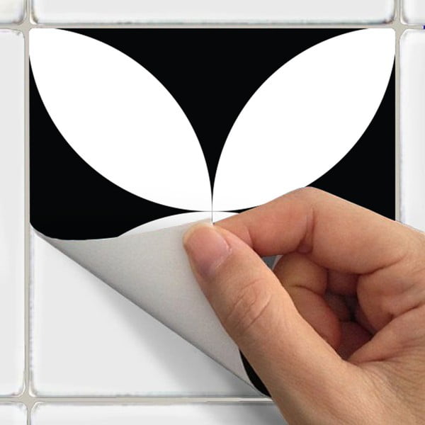 Set od 60 zidnih samoljepljivih naljepnica Ambiance Wall Decal Cement Tiles Aniello, 15 x 15 cm-image-3