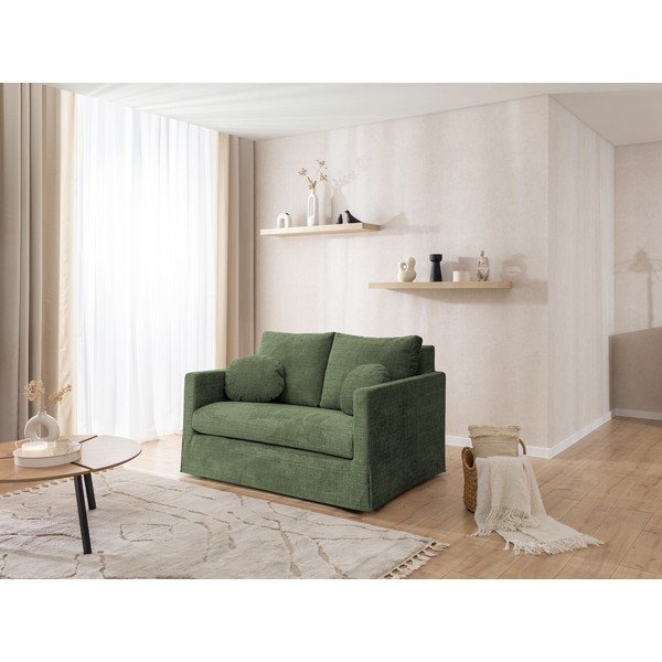 Zelena sofa 140 cm Paphos – Ropez-image-2