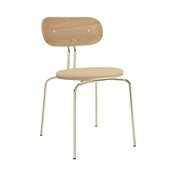 Bež/u zlatnoj boji blagovaonska stolica Curious – UMAGE