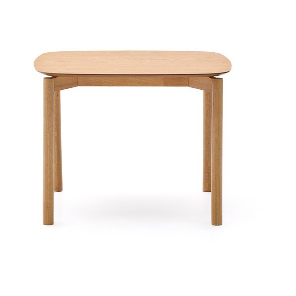 Blagovaonski stol u dekoru jasena 100x100 cm Indara – Kave Home-image-4