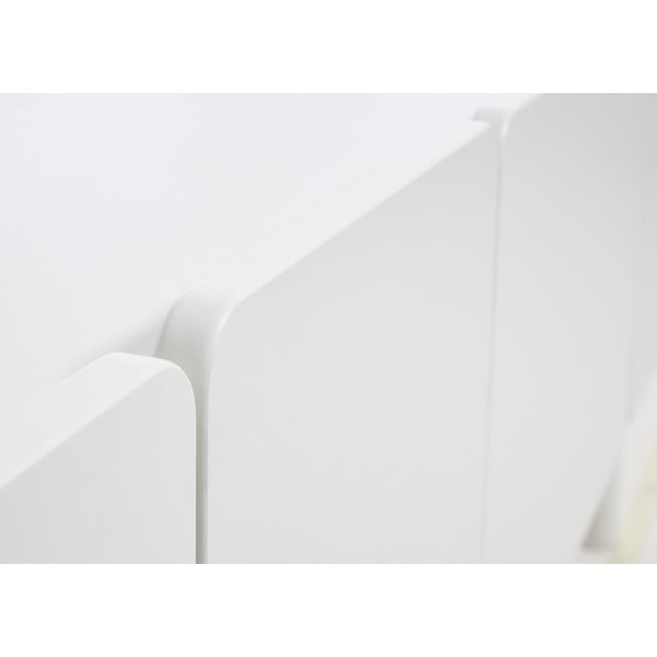 Bijela komoda 160x70x45 cm Bera – Unique Furniture-image-4