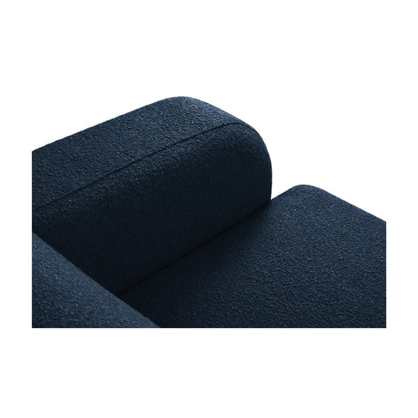 Tamno plava sofa od bouclé tkanine 235 cm Molino – Micadoni Home-image-4