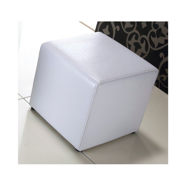 Bijeli pouf za sjedenje Tomasucci Space-image-1