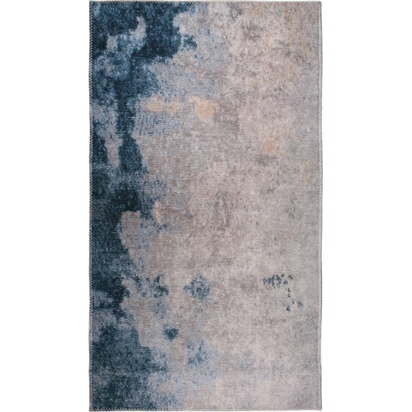 Plavo-krem perivi tepih 80x50 cm - Vitaus