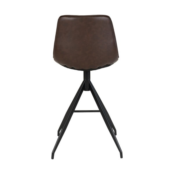 Tamno smeđe barske stolice u setu 2 kom 84 cm Monaco – House Nordic-image-4