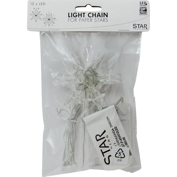 Božićni svjetleći lanac 150 cm Lighty - Star Trading-image-1