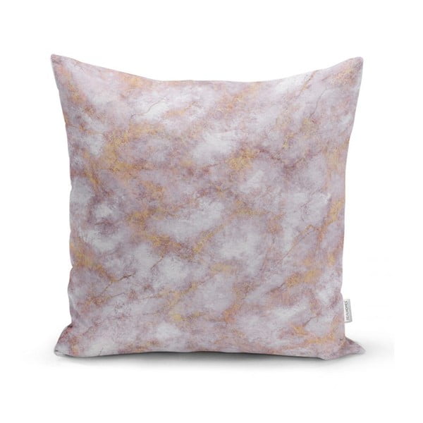 Minimalističke navlake za jastuke ružičasti mramor, 45 x 45 cm