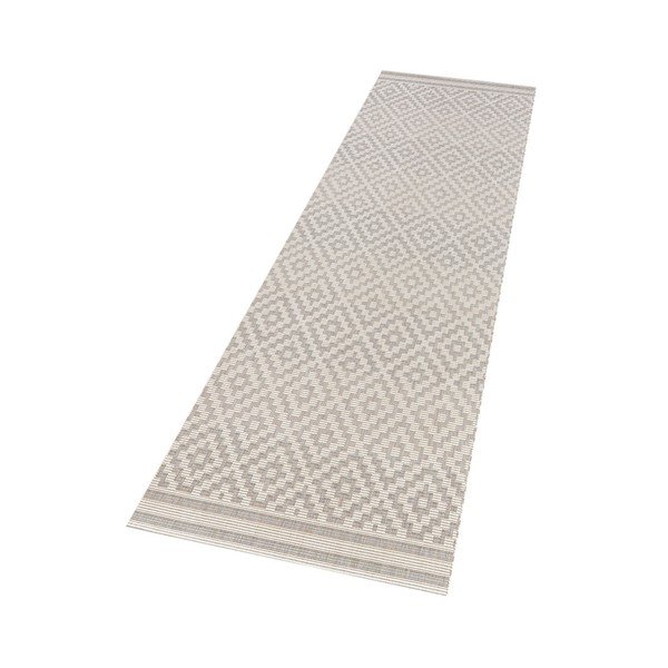 Sivo-krem gazište također prikladno za vanjske NORTHRUGS Meadow, 80 x 200 cm-image-3
