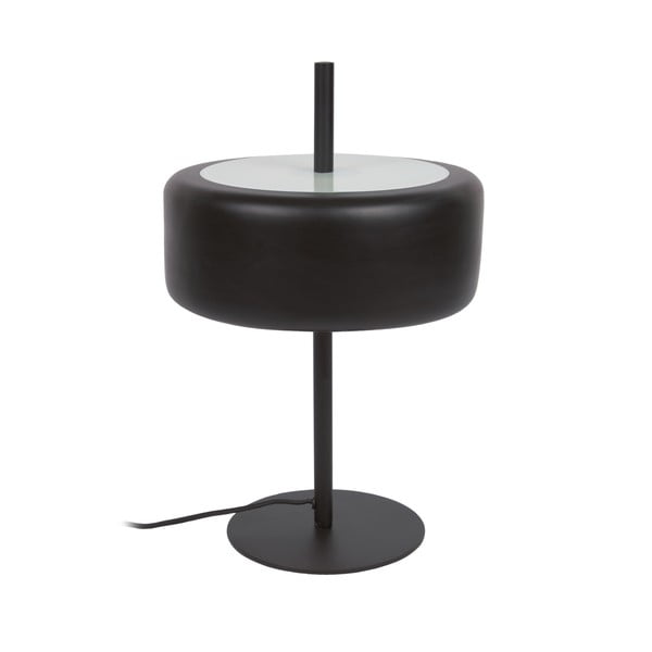 Crna stolna lampa s metalnim sjenilom (visina 50 cm) Francisca - Kave Home