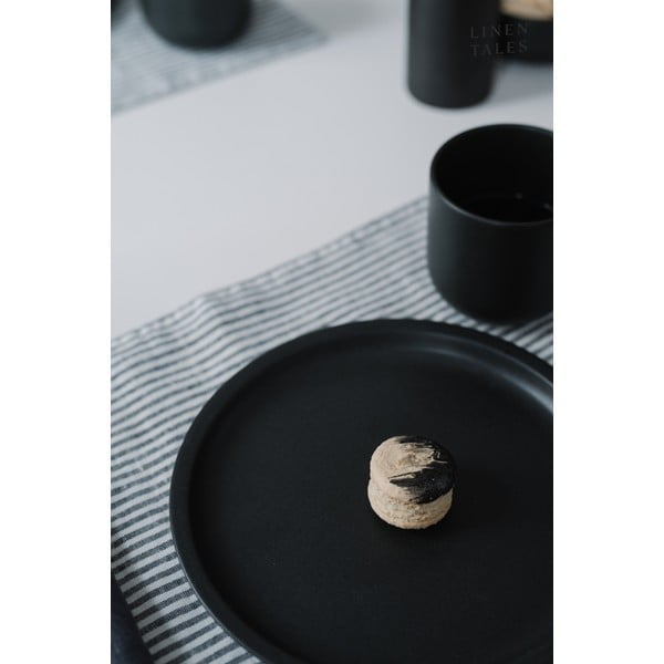 Laneni nadstolnjak 150x40 cm - Linen Tales-image-1