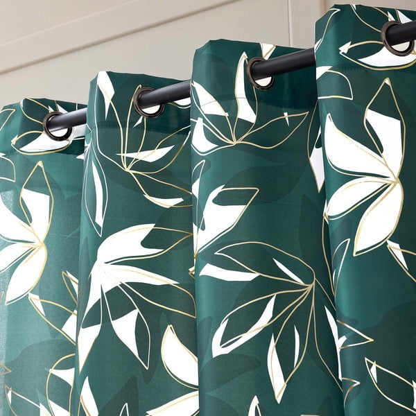 Zelena zavjesa 140x260 cm Elsa – douceur d'intérieur-image-2