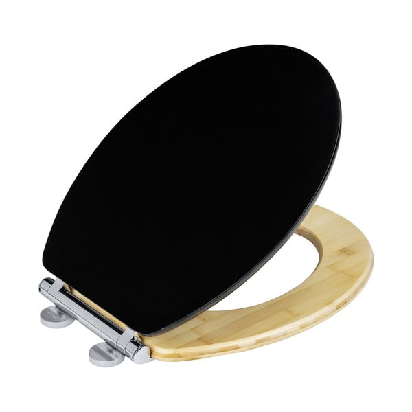 WC daska s automatskim zatvaranjem 37 x 44 cm Bambusa - Wenko-image-2