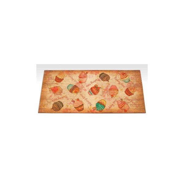 Izuzetno izdržljiv kuhinjski tepih Floorita Cakes, 60 x 115 cm