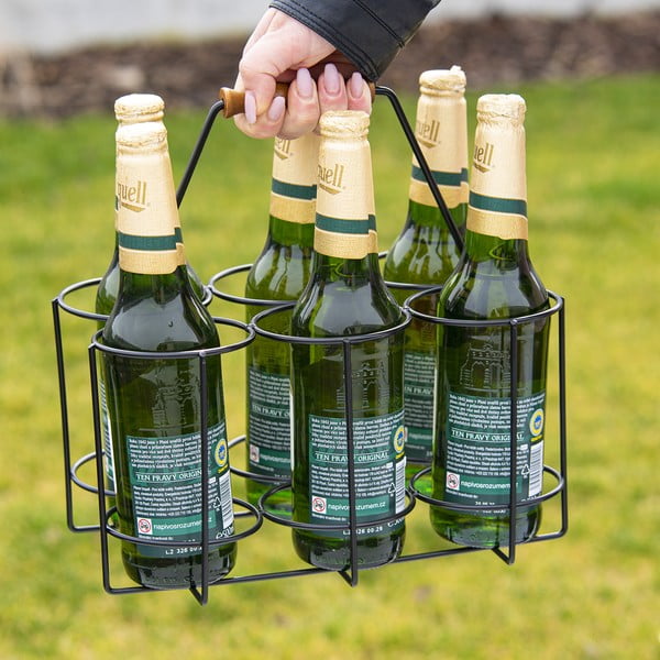 Metalni stalak za vino broj boca 6 Radka - Orion-image-1