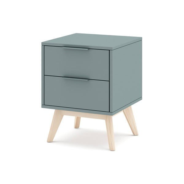 Noćni ormarić prljavo zeleni Pisco – Marckeric-image-3