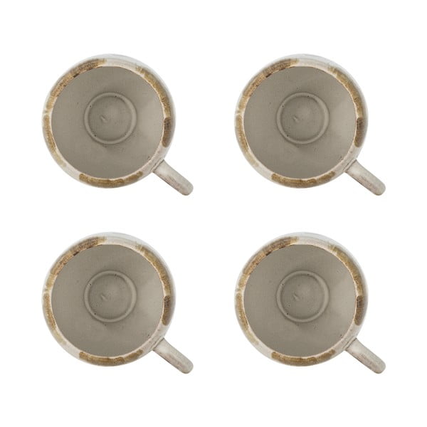 Šalice u setu 4 kom za cappuccino od kamenine 200 ml Jade – Bloomingville-image-4