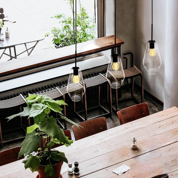 Crni privjesak SULION Lily, visina 120 cm-image-1