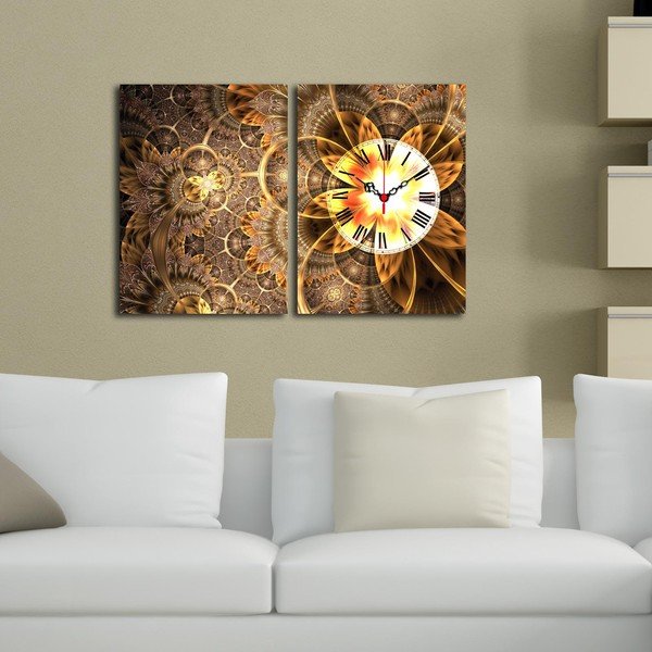 Slika i zidni sat Clock, 60 x 38 cm-image-1