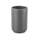 Siva čaša za četkice za zube od polyresina Kua – Blomus