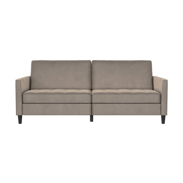 Bež baršunasti sofa 207 cm Presley – Støraa