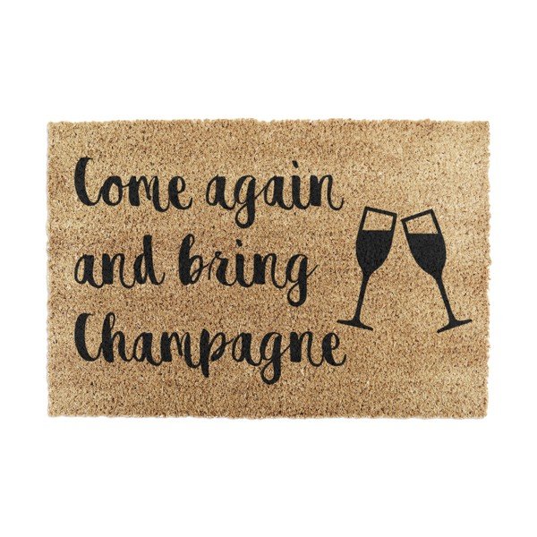 Otirač od kokosovih vlakana 40x60 cm Bring Champagne – Artsy Doormats