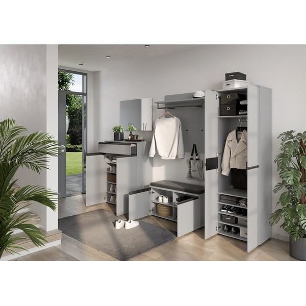 Siva ploča za vješanje garderobe Bastia – Germania-image-3