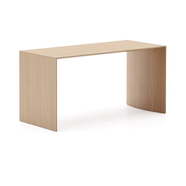 Stolić za kavu u dekoru hrasta u svijetloj prirodnoj boji 45x90 cm Litto – Kave Home