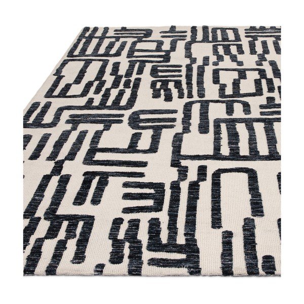 Crno-bijeli tepih 200x290 cm Mason – Asiatic Carpets-image-3