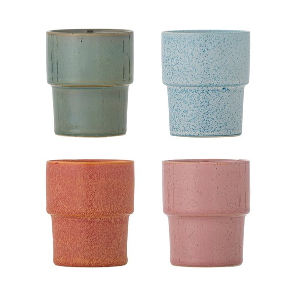 Šalice u setu 4 kom za espresso od kamenine 150 ml Ewan – Bloomingville