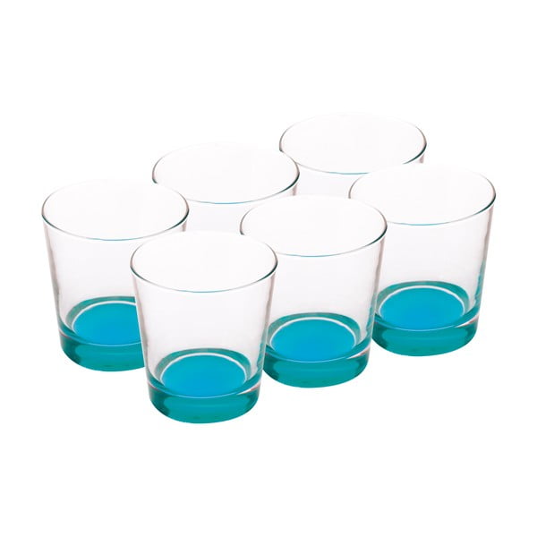 Set čaša 340 ml, plave boje