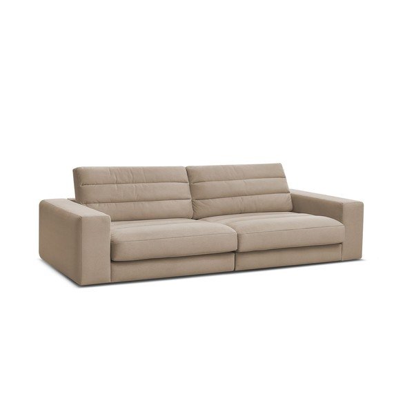 Smeđe-siva baršunasti sofa 276 cm Sierra – Bobochic Paris-image-2