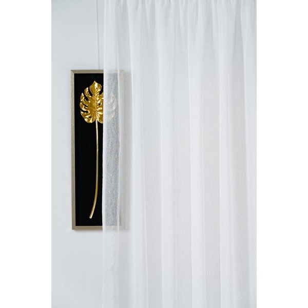 Bijela prozirna zavjesa 140x245 cm Perseide – Mendola Fabrics-image-3