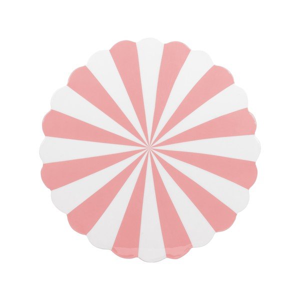 Metalni okrugli pomoćni stol ø 40 cm Candy Swirl – Leitmotiv-image-1