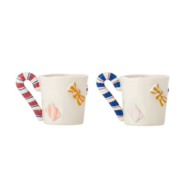Šalice u setu 2 kom s božićnim motivom glinene 264 ml Candice – Bloomingville-image-2