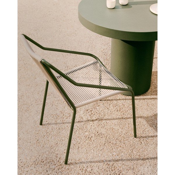 Okrugao vrtni stol betonski ø 90 cm Aiguablava – Kave Home-image-2