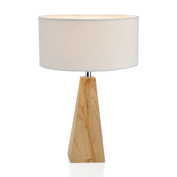 Stolna svjetiljka od stočne drvene ploče