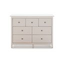 Bijela niska komoda od masivnog bora 110x80 cm Berna – Marckeric