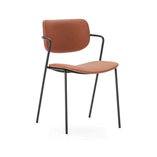 Ciglaste blagovaonske stolice u setu 2 kom Maika – Marckeric