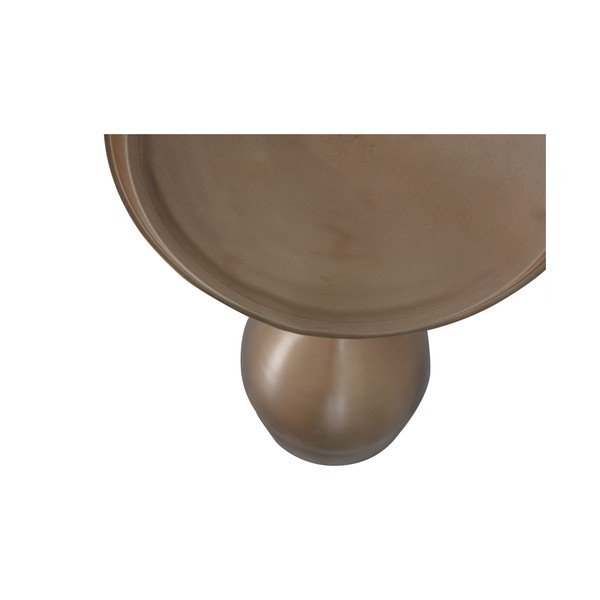 Metalni okrugao pomoćni stol 33x33 cm Cone – BePureHome-image-2