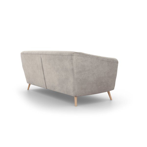 Bež sofa od baršuna Interieurs 86 Étoile, 210 cm-image-3