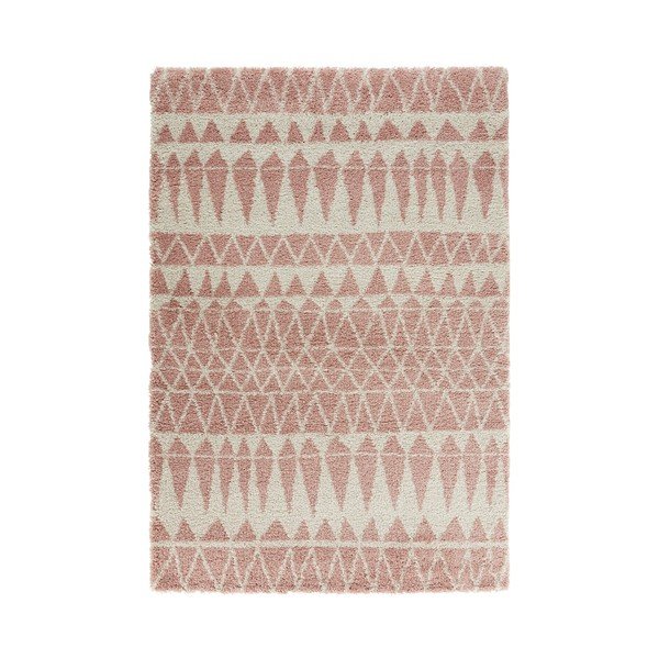 Sivo-ružičasti tepih Mint Rugs Allure Rose, 200 x 290 cm