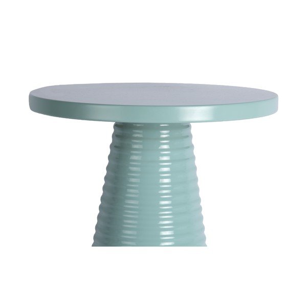 Metalni okrugao pomoćni stol ø 40 cm Catania Ribbed – Leitmotiv-image-2