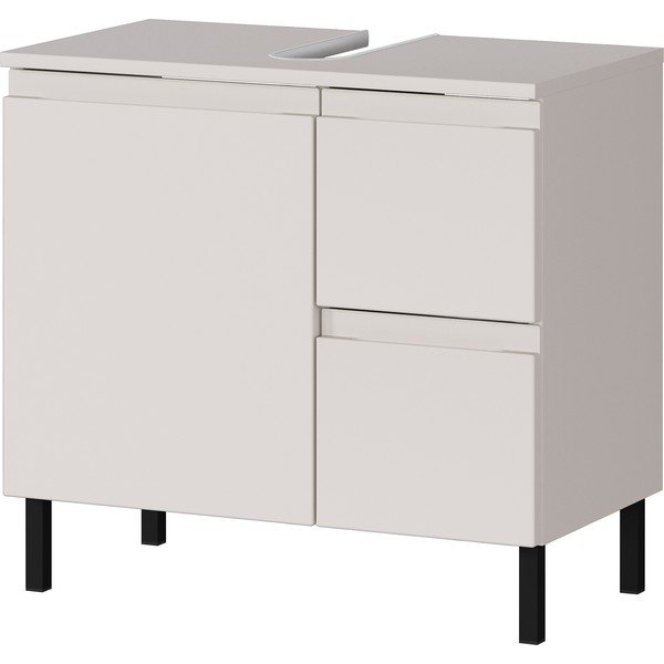 Krem nizak ormarić za ispod umivaonika 60x56 cm Salinas – Germania-image-2