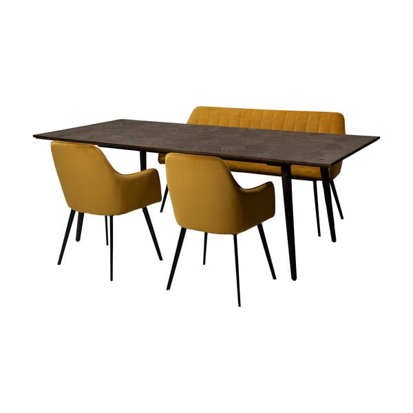 Blagovaonski stol u dekoru brijesta 100x220 cm Diamond - DAN-FORM Denmark-image-4