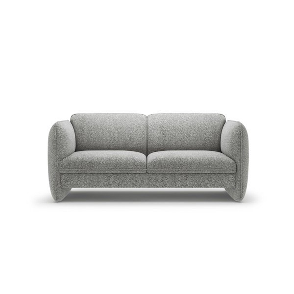 Svijetlo siva sofa od šenila 168 cm Georgia – Micadoni 