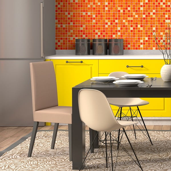 Set od 9 ukrasnih zidnih naljepnica Ambiance Mosaics, 10 x 10 cm-image-2